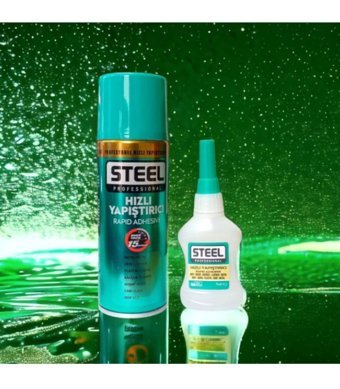 Steell Kokusuz 50 ml Tekli Sıvı-Sprey Hızlı Yapıştırıcı