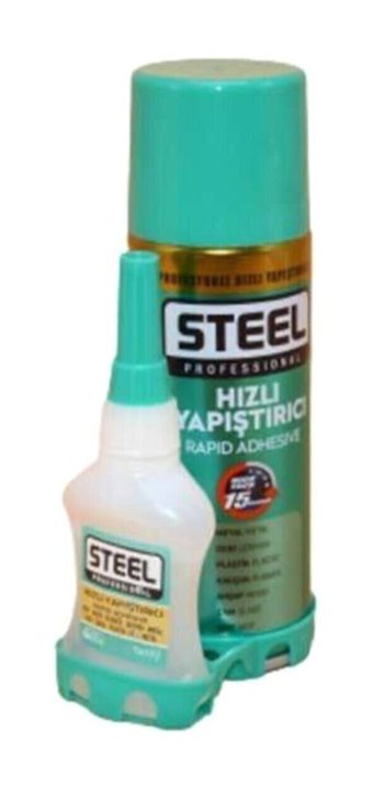 Steell Kokusuz 50 gr Tekli Sıvı-Sprey Hızlı Yapıştırıcı