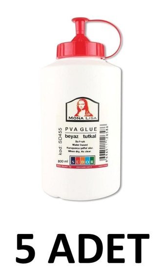Südor Mona Lisa Kokusuz 800 ml 5'li Jel Hızlı Yapıştırıcı