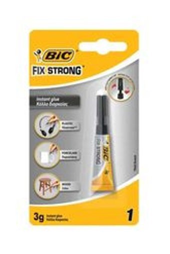 Bic Fix Strong Kokusuz 3 gr Tekli Jel Hızlı Yapıştırıcı