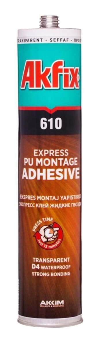 Akfix 610 Kokusuz 310 ml Tekli Jel Hızlı Yapıştırıcı