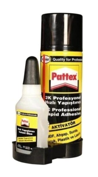 Pattex 2K Kokusuz 400 ml+70 ml Tekli Jel Hızlı Yapıştırıcı