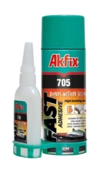 Akfix Kokusuz 50 gr Tekli Sıvı-Sprey Hızlı Yapıştırıcı
