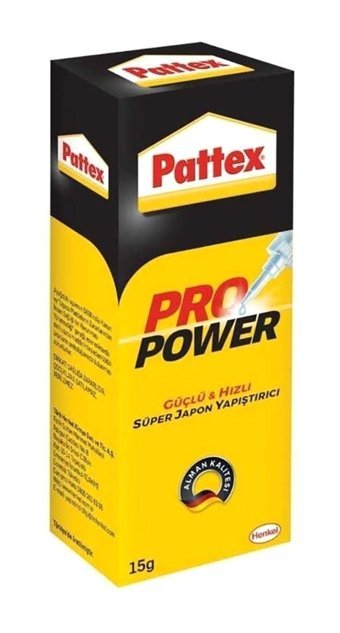 Pattex 1723117 Kokusuz 15 gr Tekli Jel Hızlı Yapıştırıcı