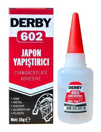 Derby 602 Kokusuz 15 gr Tekli Jel Hızlı Yapıştırıcı