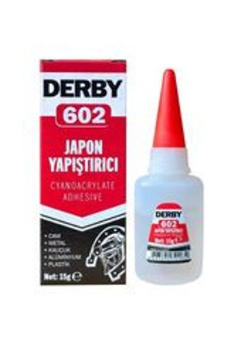 Derby 602 Kokusuz 15 gr Tekli Jel Hızlı Yapıştırıcı