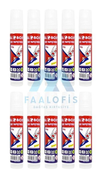 Globox Kokusuz 55 ml 10'lu Jel Hızlı Yapıştırıcı