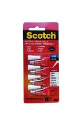 Scotch Kokusuz 5 gr 4'lü Jel Japon Yapıştırıcı