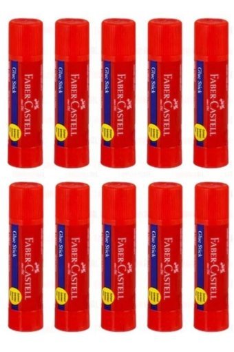 Faber Castell Kokusuz 10 gr 10'lu Jel Hızlı Yapıştırıcı