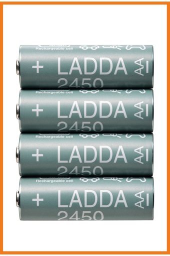 Alony Home Ladda 1.2 V 2450 mAh Ni-Mh AA / Kalem Şarjlı Pil 4'lü