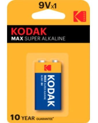 Kodak Max LR61 9 V 5700 mAh Alkalin Kare Pil