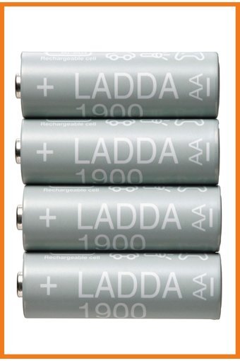 Alony Home Ladda 1.2 V 1900 mAh Ni-Mh AA / Kalem Şarjlı Pil 4'lü