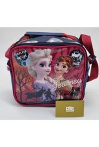 Mats Çanta Believe In The Journey Termoslu Anna - Elsa Lacivert Beslenme Çantası