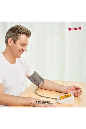 Yuwell Ye660F 90 Ölçüm Hafızalı Konuşan Dijital Koldan Tam Otomatik Tansiyon Aleti