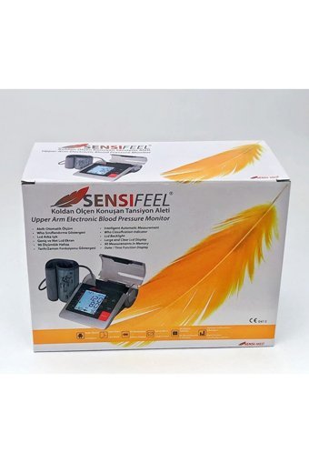 Sensi Sf-016800B10 1 Kullanıcı 90 Ölçüm Hafızalı Konuşan Dijital Koldan Tam Otomatik Tansiyon Aleti