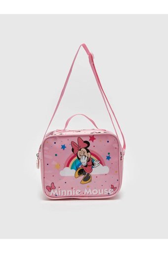 Lc Waikiki Baskılı Minnie Mouse Pembe Beslenme Çantası