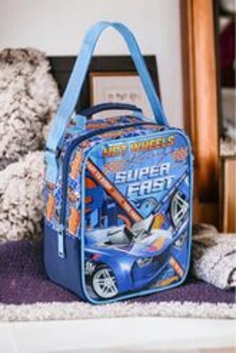 Frocx Lisanslı Hot Wheels Mavi Beslenme Çantası