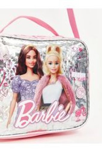 Lc Waikiki Baskılı Yıkanabilir Barbie Pembe Beslenme Çantası
