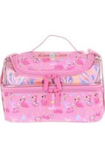 Kaukko L-7095 Termoslu Taş Flamin Pembe Beslenme Çantası