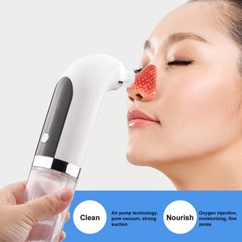 Lixada 500 mAH Tüm Ciltler İçin 1 Başlıklı Şarjlı Titreşimli Yüz Temizleme Cihazı Beyaz
