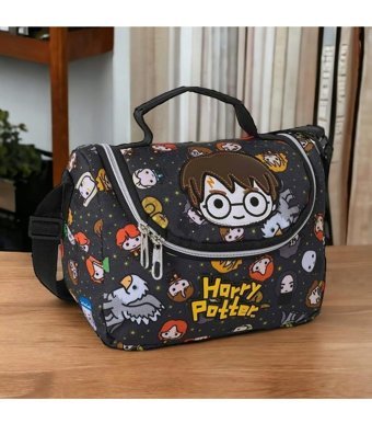Obm 2082 Lisanslı Harry Potter Çok Renkli Beslenme Çantası