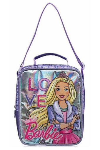 Mikro Termoslu Barbie Çok Renkli Beslenme Çantası