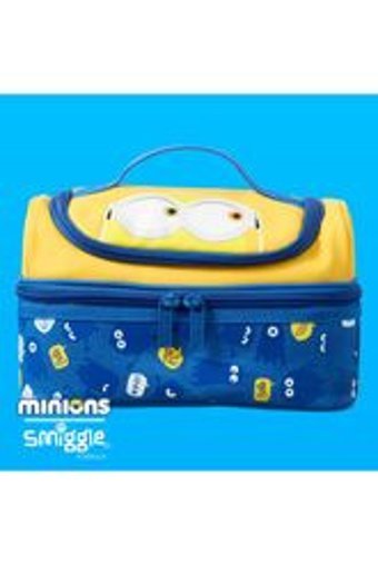 Smiggle Termoslu Organik Minyonlar Yeşil Beslenme Çantası