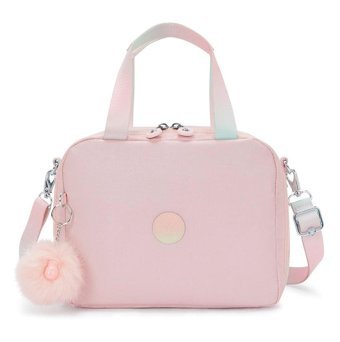 Kipling Düz Yıkanabilir Organik Pembe Beslenme Çantası