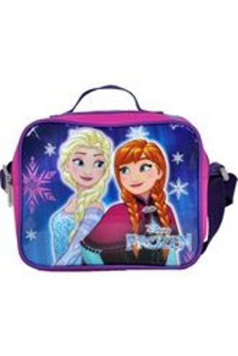 Hakan Çanta 95574 Baskılı Anna - Elsa Mor Beslenme Çantası