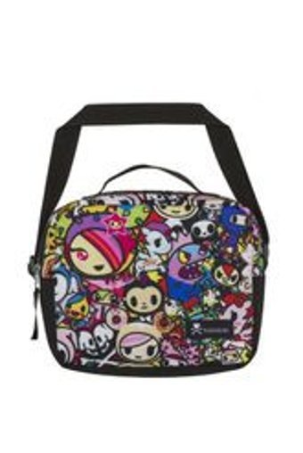 Tokidoki 2177 Baskılı Yıkanabilir Beyaz Beslenme Çantası