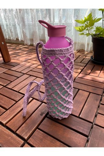 Vetchdesign Nakışlı Suluklu Mor Beslenme Çantası