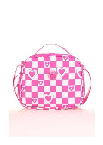 Kaukko K9017 Kalpli Termoslu Pembe Beslenme Çantası