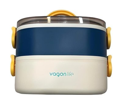Vagonlife Düz Yıkanabilir Organik Lacivert Beslenme Çantası