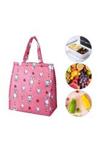 Bluoksweet Hayvan Desenli Yıkanabilir Organik Gri Beslenme Çantası