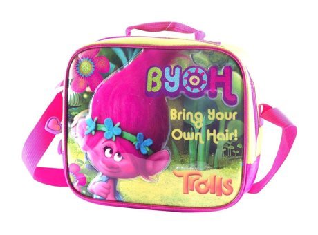 Hakan Çanta 89078 Baskılı Termoslu Trolls Beyaz Beslenme Çantası