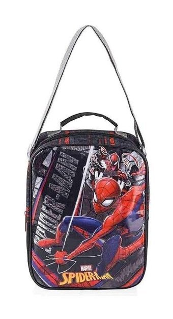 Frocx 41329 Yıkanabilir Spider Man Siyah Beslenme Çantası