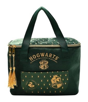 Varsthree Lisanslı Termoslu Organik Harry Potter Yeşil Beslenme Çantası