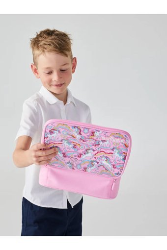 Smiggle Yıkanabilir Organik Pembe Beslenme Çantası