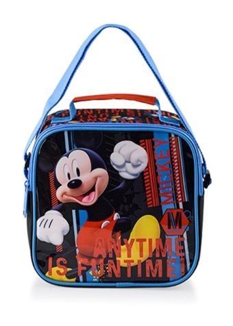 Frocx 48296 Çizgili Yıkanabilir Minnie Mouse Çok Renkli Beslenme Çantası