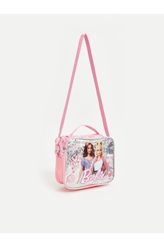 Lc Waikiki Baskılı Barbie Pembe Beslenme Çantası