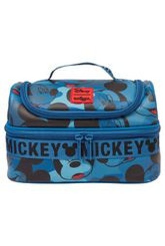 Smiggle Lisanslı Yıkanabilir Organik Mickey Mouse Mavi Beslenme Çantası