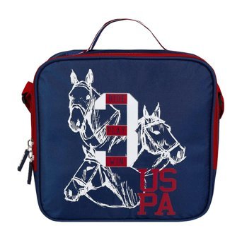 U.S. Polo Assn. Yıkanabilir Organik Lacivert Beslenme Çantası
