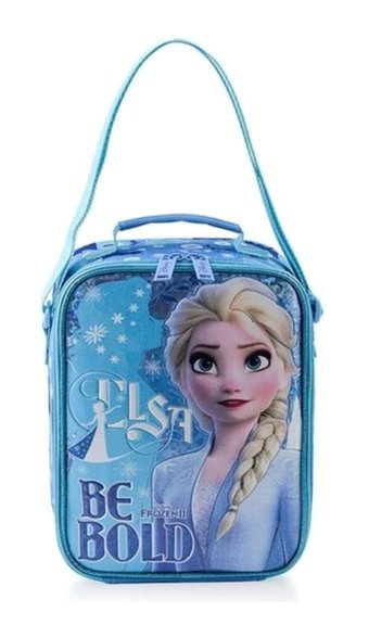 Frocx Termoslu Anna - Elsa Mavi Beslenme Çantası