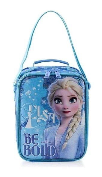 Frocx Termoslu Anna - Elsa Mavi Beslenme Çantası