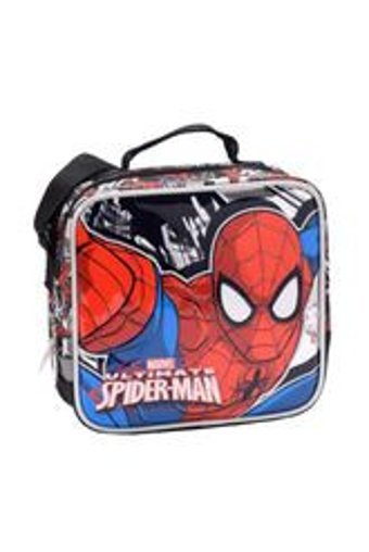 Frocx Lisanslı Termoslu Suluklu Spider Man Kırmızı Beslenme Çantası