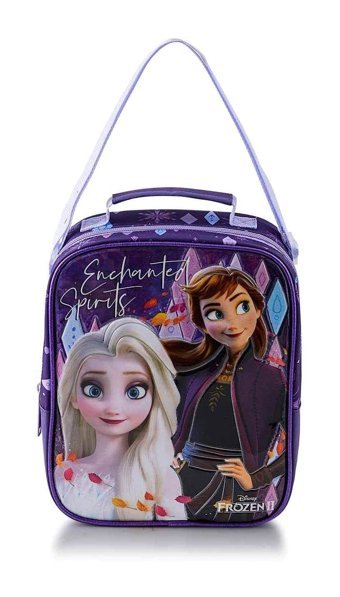 Ottonya 48001 Yıkanabilir Organik Anna - Elsa Siyah Beslenme Çantası