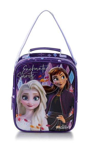 Ottonya 48001 Yıkanabilir Organik Anna - Elsa Siyah Beslenme Çantası