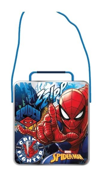 Frocx 41333 Lisanslı Termoslu Spider Man Çok Renkli Beslenme Çantası