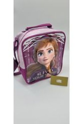 Mats Çanta Love Your Truth Termoslu Anna - Elsa Mor Beslenme Çantası