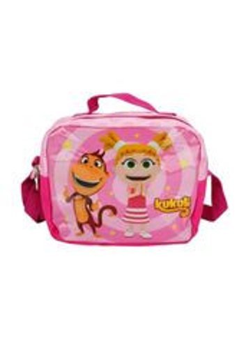 Ümit Çanta 2358 Baskılı Kukuli Pembe Beslenme Çantası